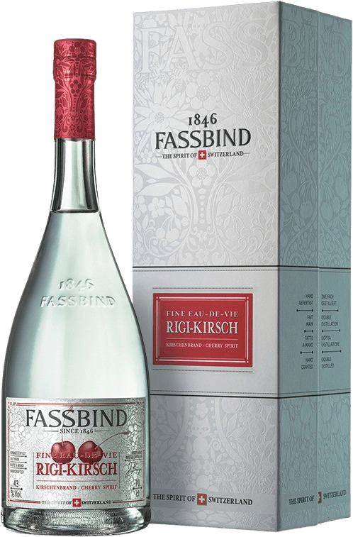 Fine Eau-de-Vie Rigi Kirsch in GP - Fassbind