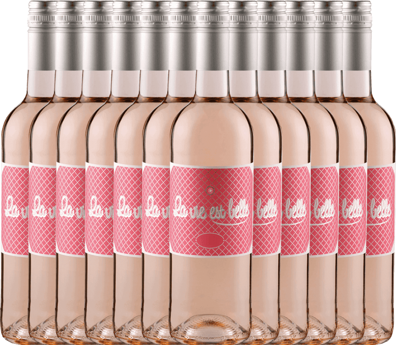 12er Vorteils-Weinpaket La vie est belle Rosé - La vie est belle