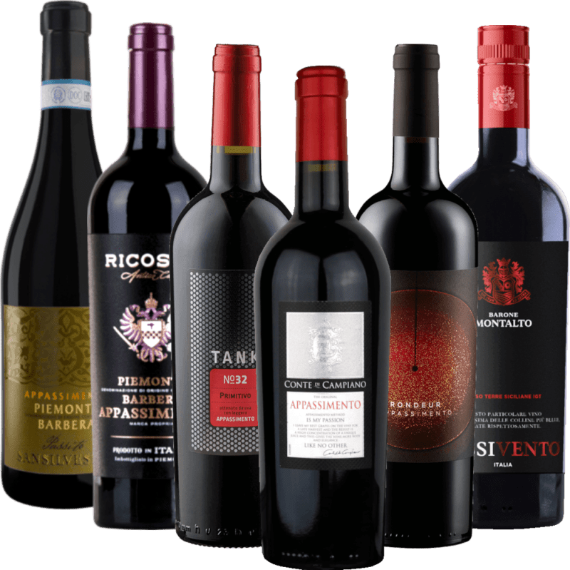 Smaksreise med solkysset Appassimento - 6x smaksprøvepakke