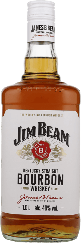 White Kentucky Straight Bourbon 1,5l - Jim Beam