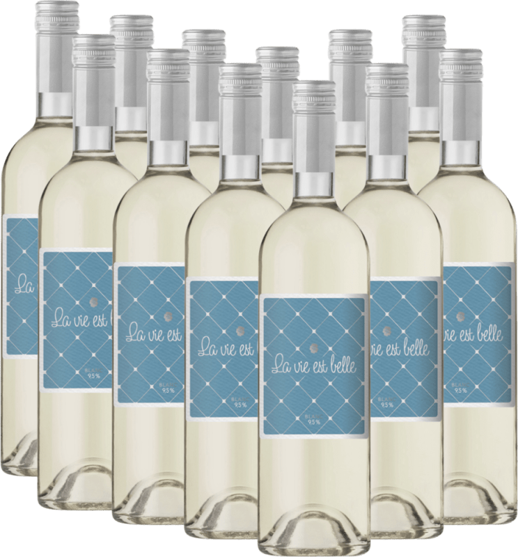 12er Vorteils-Weinpaket - La vie est belle blanc - La vie est belle