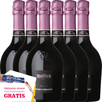 Vorschau: 6-pakks fordelaktig vinpakke - Motivo Rosé ekstra tørr - Borgo Molino