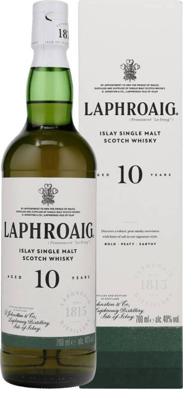 10 Years Old Islay Single Malt in GP - Laphroaig