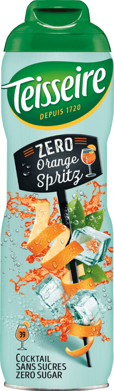 Sirup Zero Orange Spritz 0,6l - Mathieu Teisseire