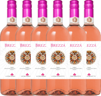 6er Vorteils-Weinpaket - Brezza Rosa Umbria - Lungarotti