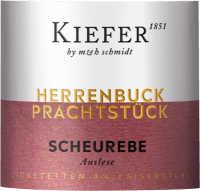 Vorschau: Herrrenbuck Prachtstück Scheurebe Auslese 0,5 l - Weingut Kiefer