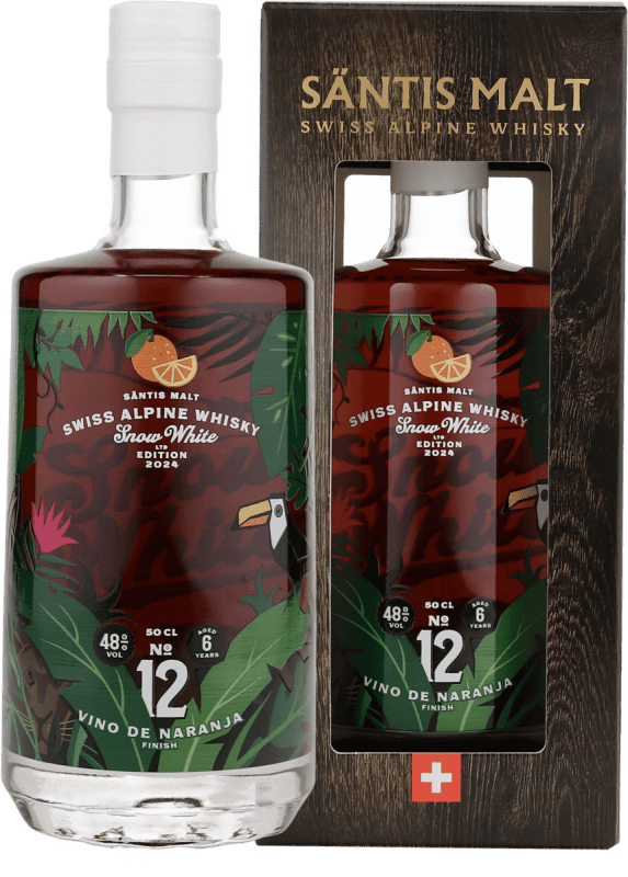 Alpine Whisky Snow White 12 0,5l - Säntis Malt