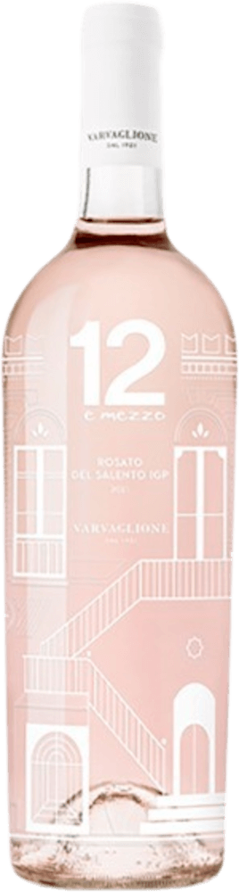 Vorschau: 6er Vorteils-Weinpaket - 12 e Mezzo Rosato - Varvaglione