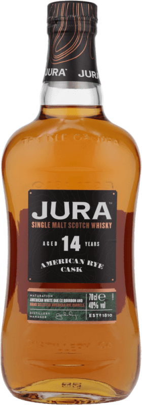 Isle of Jura 14 Years Old American Rye Cask in GP - Jura