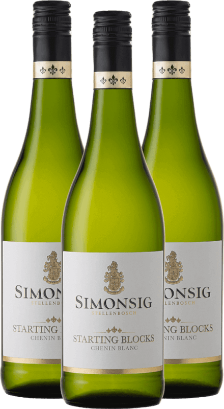 Starting Blocks Chenin Blanc - Simonsig - 3x Vorteilspaket