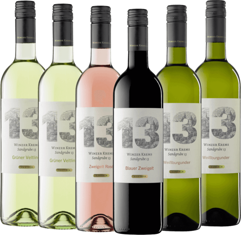6er Kennenlernpaket - Sandgrube 13 Weine vom Winzer Krems