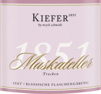 Vorschau: 1851 Muskateller Sekt trocken - Weingut Kiefer