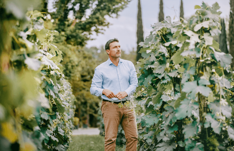 Patrick Honnef i vinbakkane