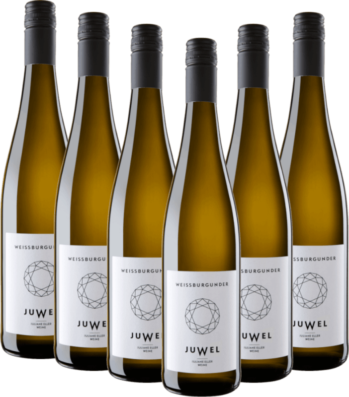 6er Vorteilspaket - Weißburgunder trocken - Juwel Weine