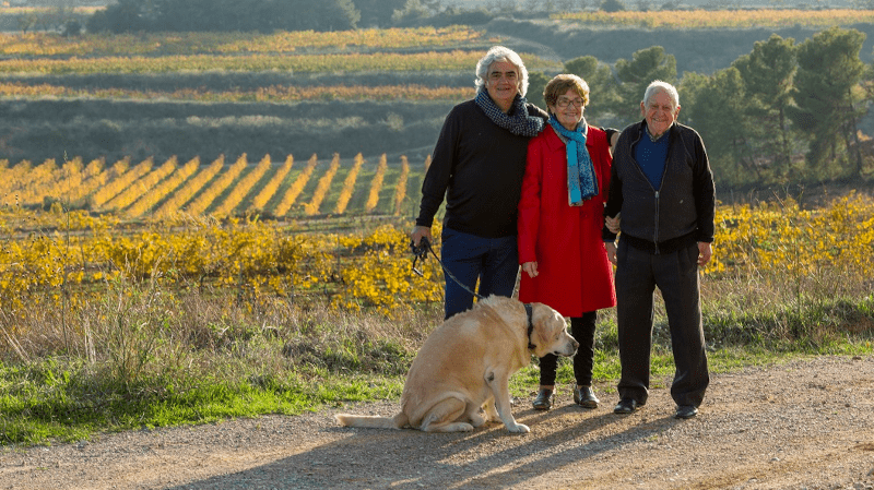 Joan med foreldrene sine Joan med foreldrene sine