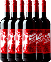 6er Vorteilspaket - Roter Bio-Glühwein - Heißer Hirsch