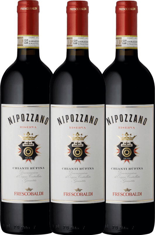 3er Vorteils-Weinpaket - Nipozzano Chianti Rufina Riserva DOCG - Castello di Nipozzano