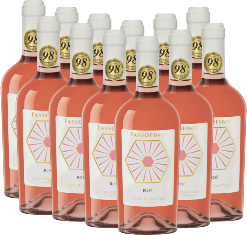 Passofino Rosé IGP - Feudi Bizantini - 12x fordels pakke