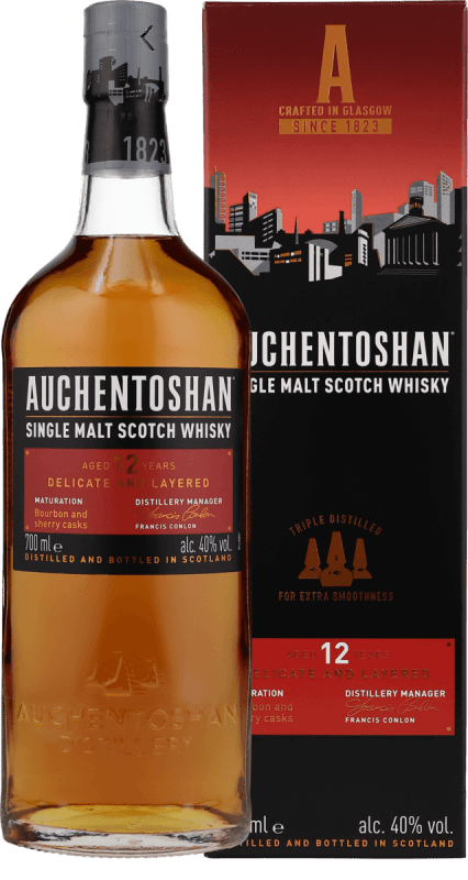 12 Years Old Lowland Single Malt in GP - Auchentoshan