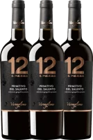 3er Vorteils-Weinpaket - 12 e Mezzo Primitivo - Varvaglione
