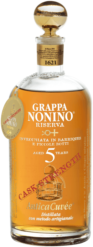 Grappa Antica Cuvée Riserva Cask Strength 5 years - Nonino Distillatori