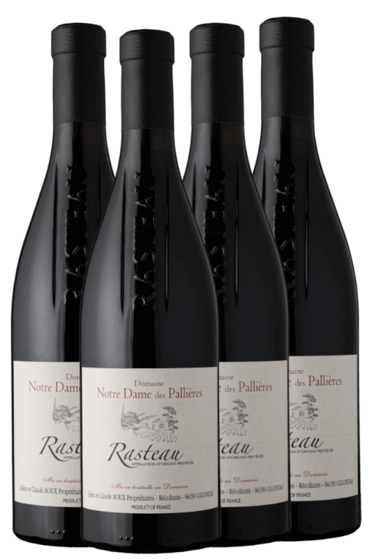 4x Vorteils-Weinpaket Rasteau AOP - Domaine Notre Dame des Pallieres