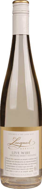 Live Wire Medium Sweet Riesling - Langmeil