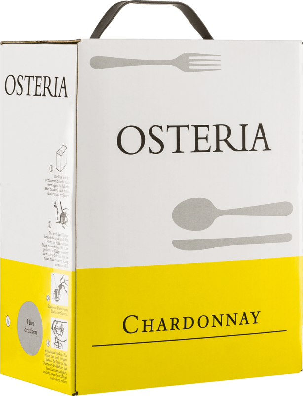 Chardonnay 3,0 l Bag In Box - Osteria