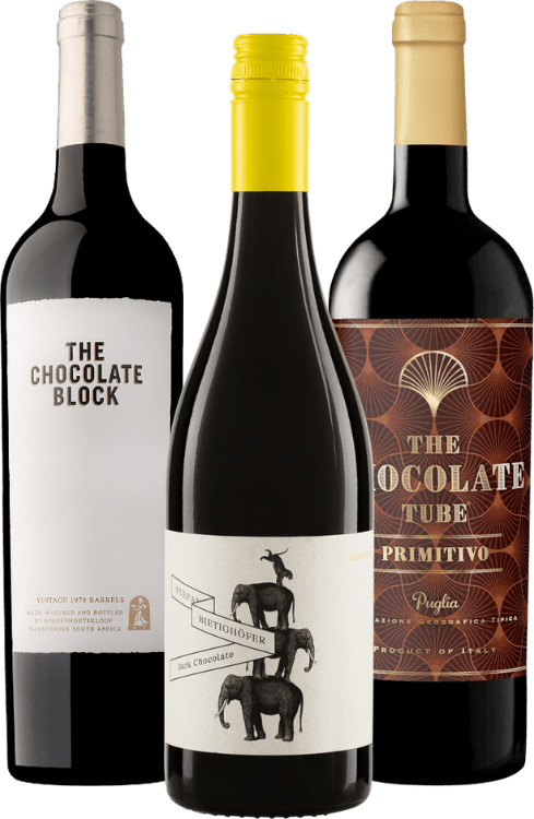 Chocolate Notes – Rødvinsutvalget – 3x prøvesett