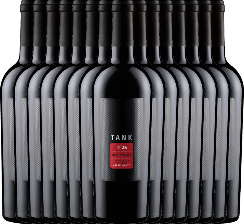 15er Vorteils-Weinpaket - TANK No 26 Nero d'Avola Appassimento IGT - Cantine Minini