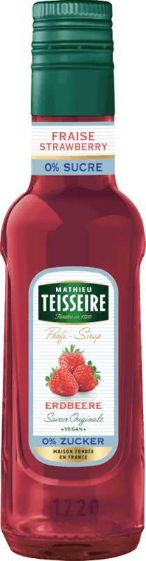 Profisirup Erdbeere Zero 0,25l - Mathieu Teisseire