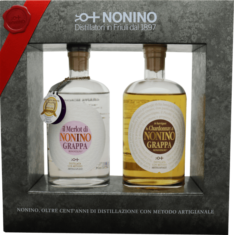 Nonino Grappe Vigneti 2x 0,35 l in GP - Nonino Distillatori