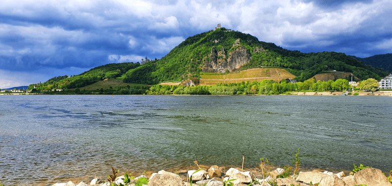 Blick auf den Drachenfels