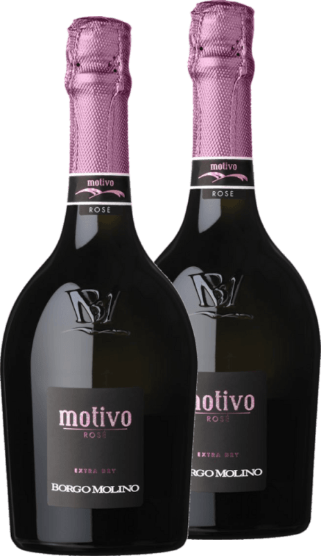 2er Vorteils-Weinpaket - Motivo Rosé extra dry - Borgo Molino