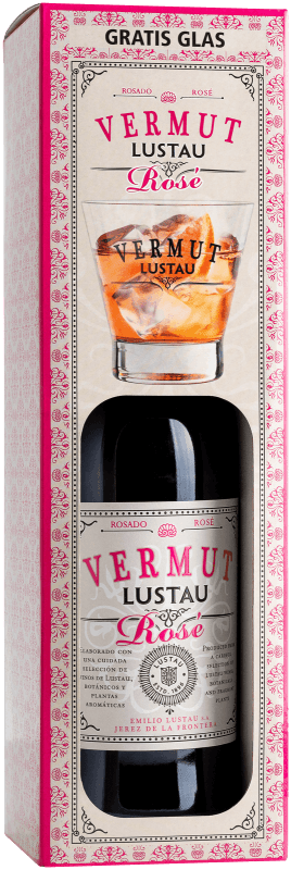 Vermut Rosé in GP mit Glas - Emilio Lustau