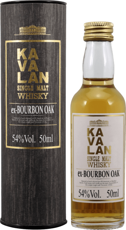 Ex-Bourbon Oak Single Malt Whisky 0,05 l - Kavalan