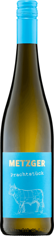 Prachtstück Cuvée Weiß KuhbA feinherb - Weingut Metzger