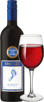 Vorschau: 12er Vorteils-Weinpaket Merlot - Barefoot