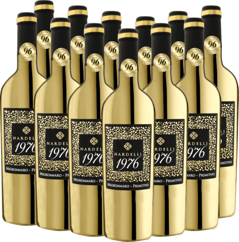 1976 Gold-Edition Negroamaro Primitivo Puglia IGP - Nardelli - 12x Vorteilspaket