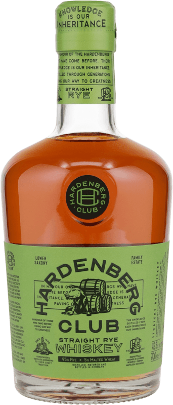 Straight Rye Whiskey - Hardenberg Club