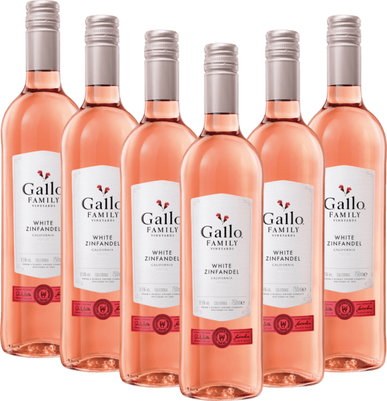 6er Vorteilspaket - White Zinfandel - Gallo Family