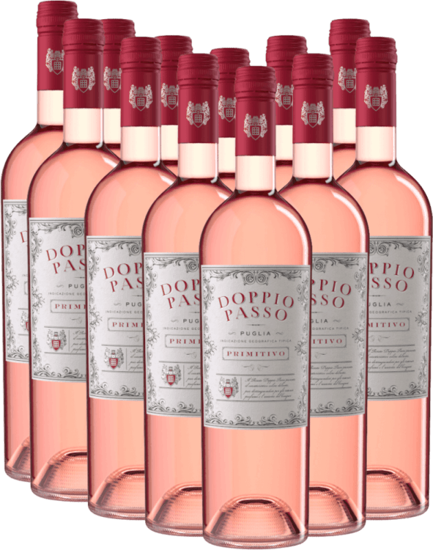 12er Vorteils-Weinpaket - Doppio Passo Rosato IGT - CVCB