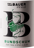 Vorschau: Bundschuh Muskateller halbtrocken - Emil Bauer