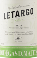 Vorschau: Letargo Blanco Rioja DOCa - Bodegas D. Mateos