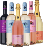 6er Kennenlernpaket - Alkoholfreie Weine von Carl Jung