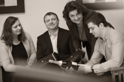 Manon, Bruno, Laurence og Guillaume