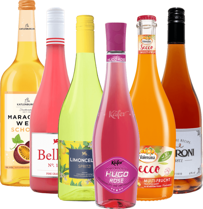 Sprudlende sommercocktails - 6x smaksprøvepakke