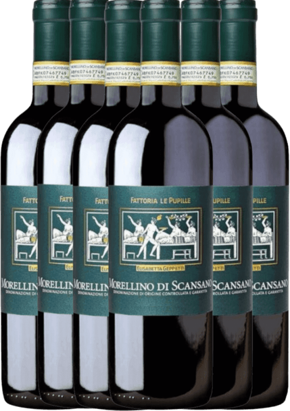 6er Vorteilspaket - Morellino di Scansano Riserva DOCG - Le Pupille