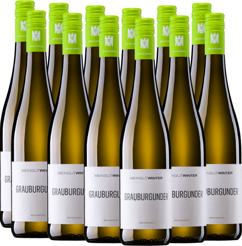12x fordelspakke Grauburgunder tørr - Vingård Winter