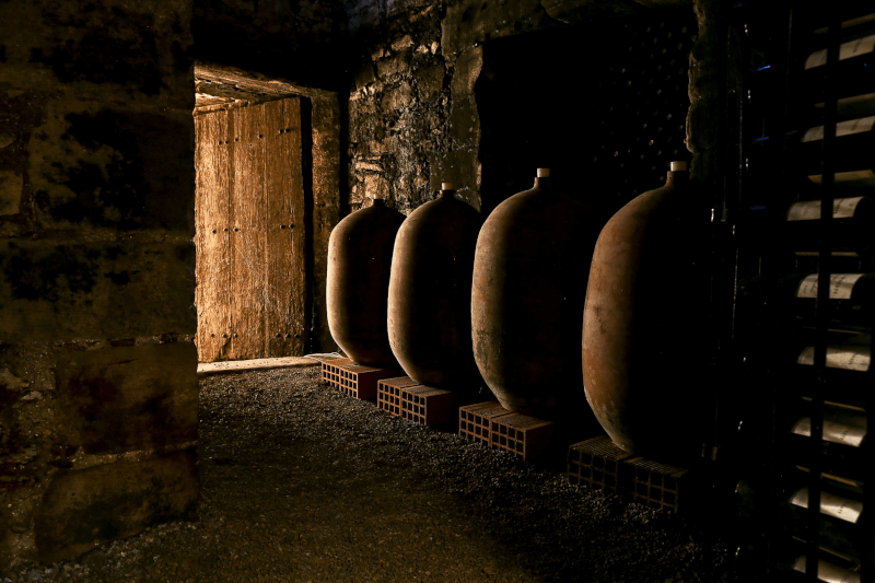 Amforaene i kjelleren til Fabre Gasparets